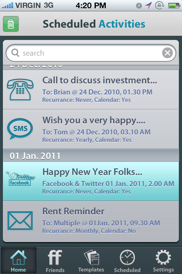 iPhone Screenshot 1
